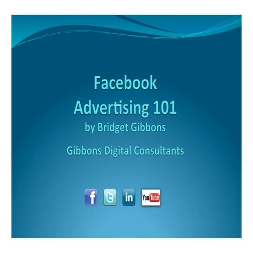 Facebook Ads 101 - Spring 2014