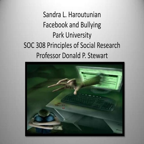 Facebook and bullying