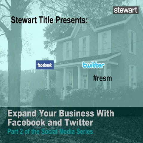 Facebook And Twitter for Real Estate