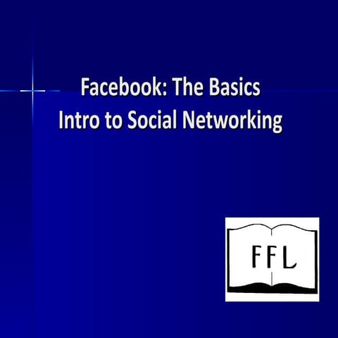 Facebook Basics