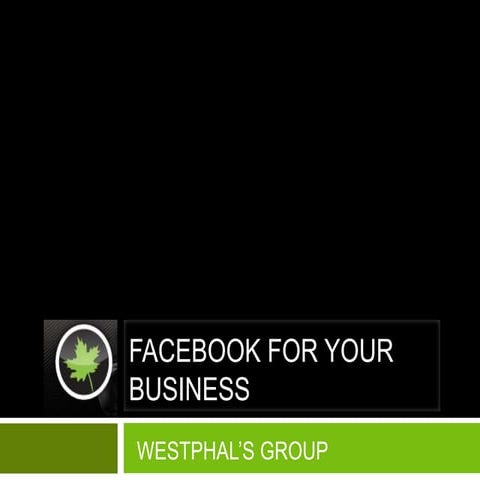 Lunch N' Learn Facebook for your small business