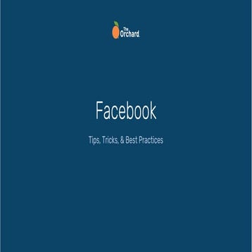 Facebook Best Practices 2018