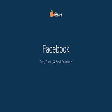 Facebook Best Practices 2020