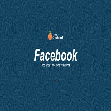 Facebook Best Practices 2021 
