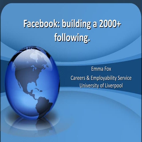 Facebook building a_2000_following