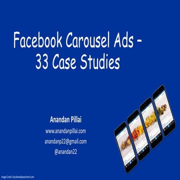 Facebook Carousel Ads - 33 Case Studies