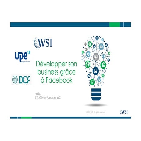 Développer ses ventes avec Facebook