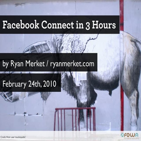 Facebook Connect in 3 Hours