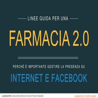 Linee guida per una Farmacia 2.0