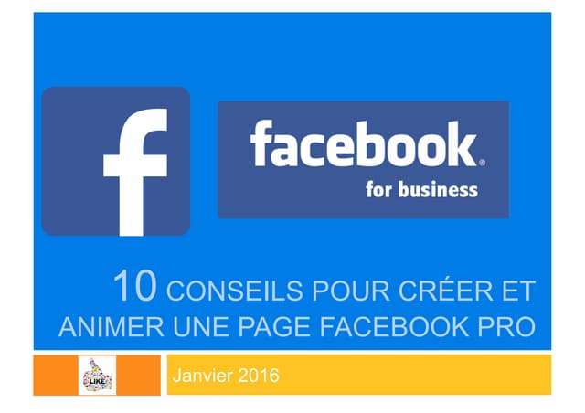 Facebook pour votre entrpise
