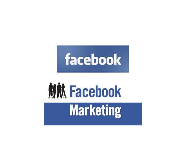 Facebook education, Facebook Marketing