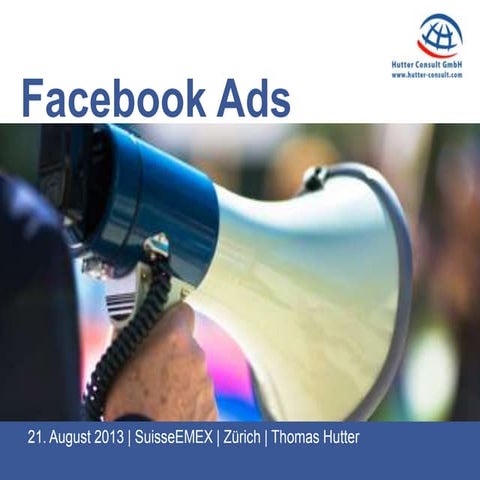 Facebook Ads / SuisseEMEX Referat