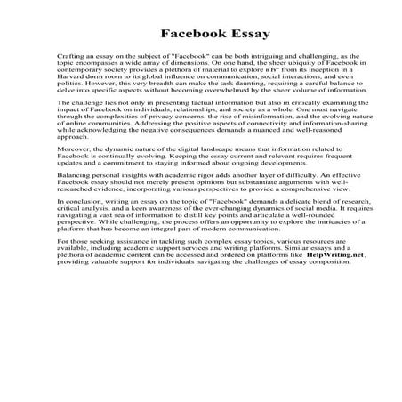 Facebook Essay.pdf