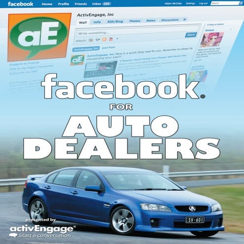 Facebook  For  Auto  Dealers