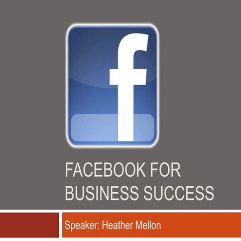 Facebook for business