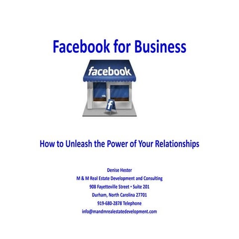Facebook For Business
