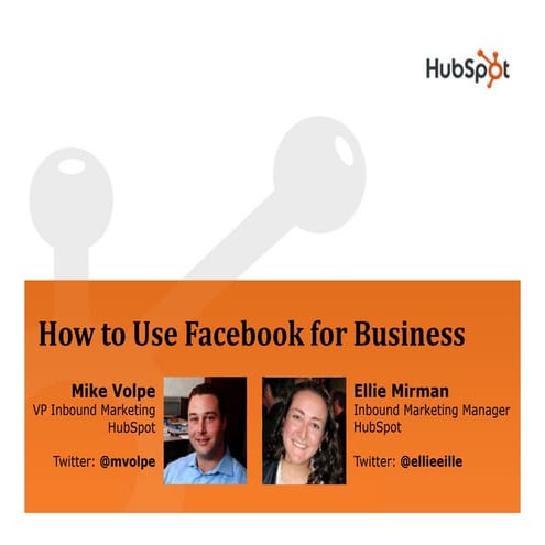 Facebook For Business HubSpot
