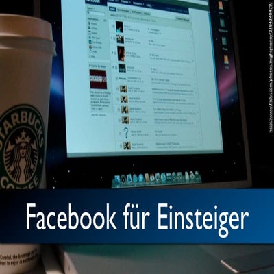 Facebook für Einstiger
