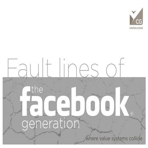 Fault lines of the Facebook generation