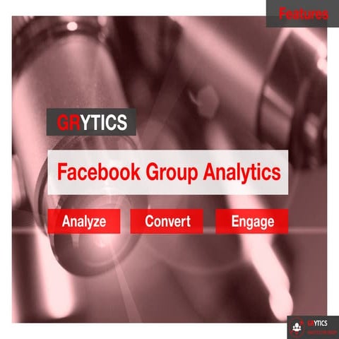Facebook groups analytics features | PDF
