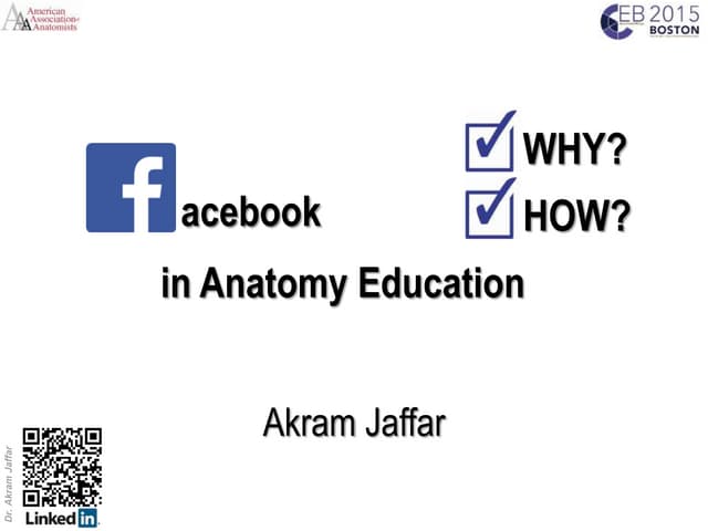 Facebook in anatomy education why a...