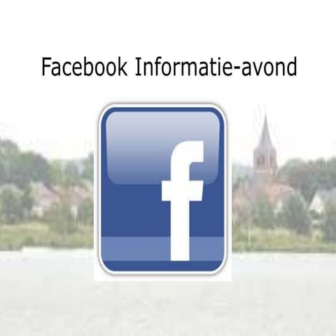 Facebook informatie avond pp2