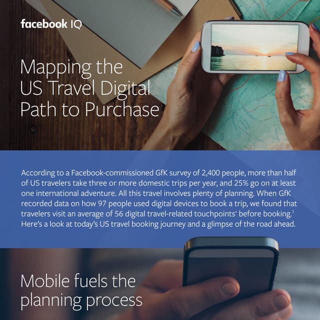 Facebook IQ: Mapping Travel Digital Path to Purchase