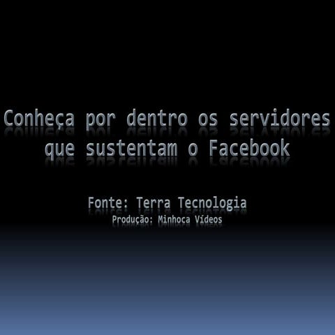 Por dentro do Facebook