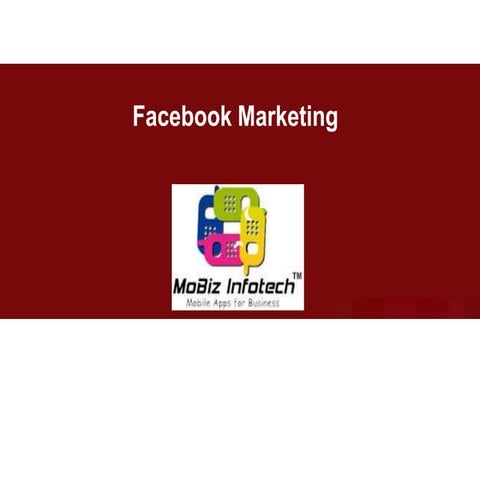 Facebook marketing
