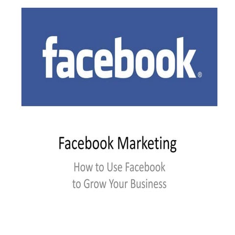 Facebook Marketing