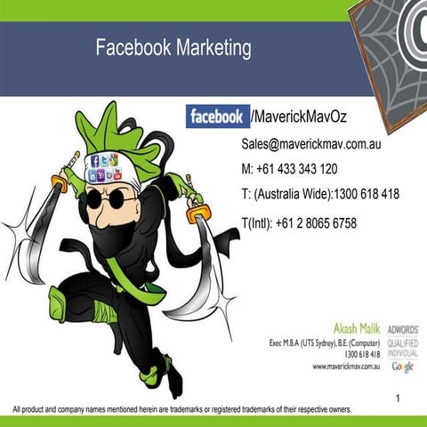Facebook marketing: Penrith