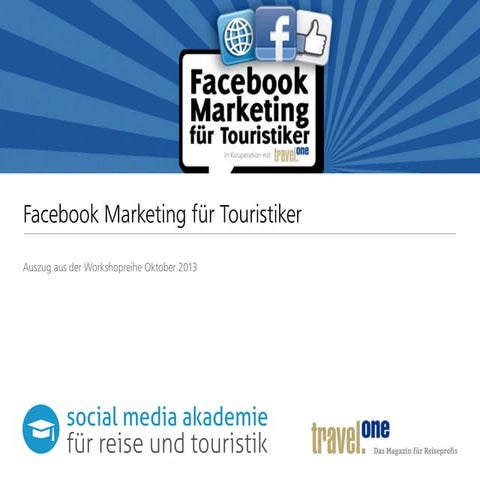 Facebook Marketing für Touristiker (Auszug)