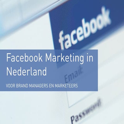 Facebook marketing in Nederland
