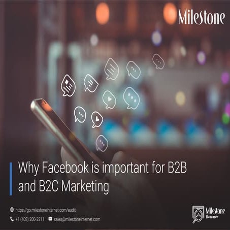 Why Facebook Is Important for B2B and B2C Marketing