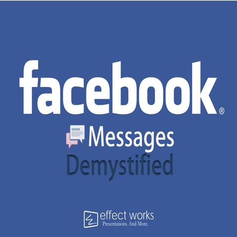 Facebook Messages Demystified