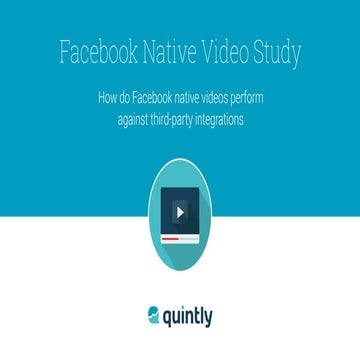 Facebook Native Videos vs YouTube and other video formats