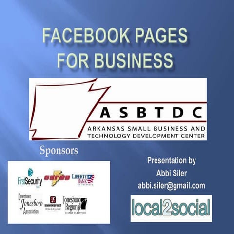 Facebook Pages For Business - ASUSBD