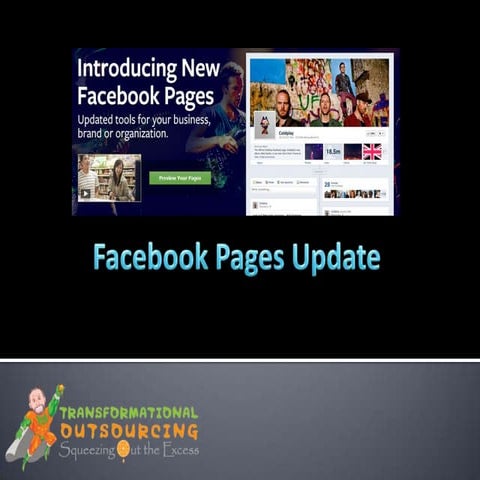 Facebook Pages Update