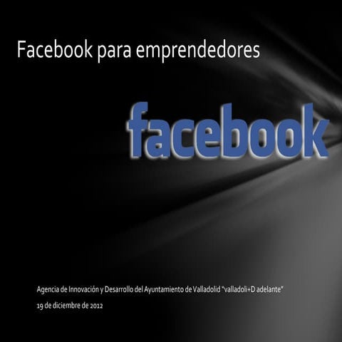 Facebook para emprendedores 