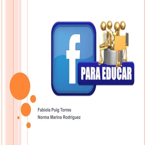 Facebook para la educación marina