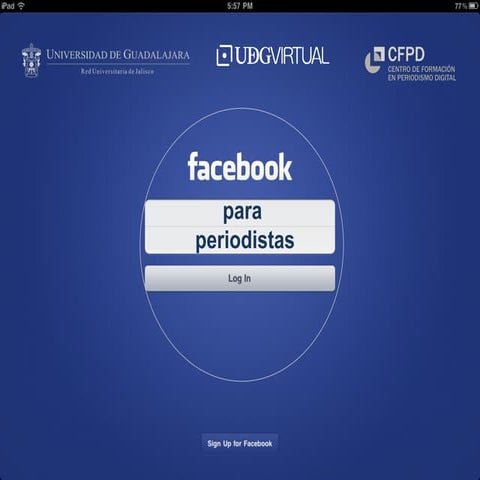 Facebook para periodistas
