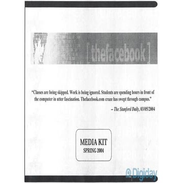 The Facebook Pitch Deck