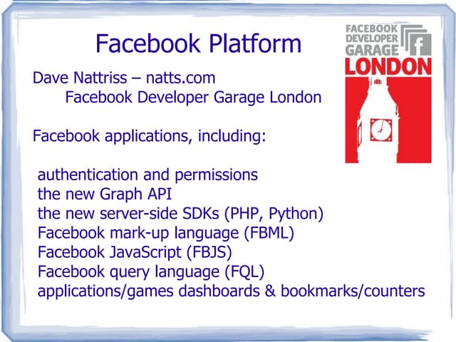 Facebook Platform