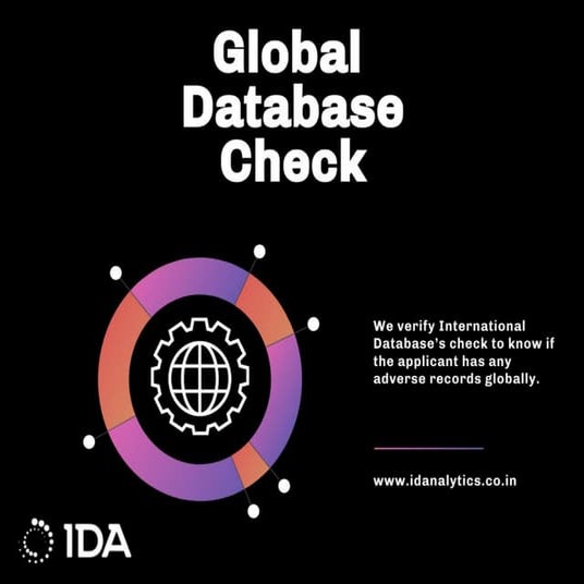 Global Database Check | PDF