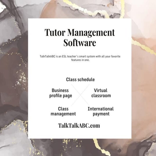 TalkTalkABC, tutor management software