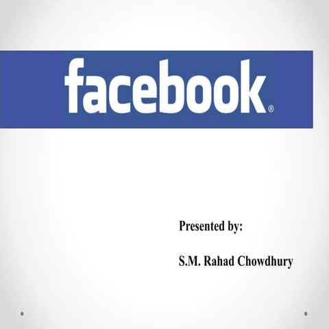 Facebook by Rahad Chowdhury