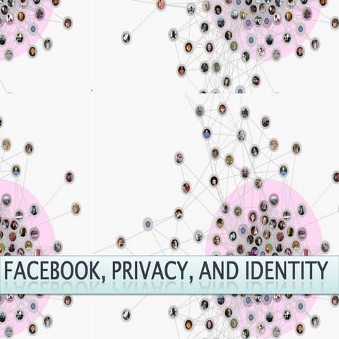 Facebook, Privacy, and digital identity 2010.1
