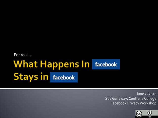 Facebook privacy   sue gallaway - j...