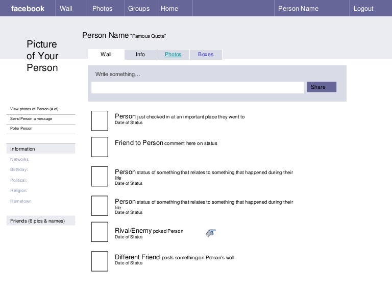 facebook sample page blank template 1 sample facebook page template