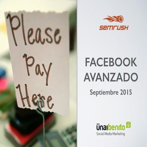 Curso Facebook Avanzado - Webinar Semrush